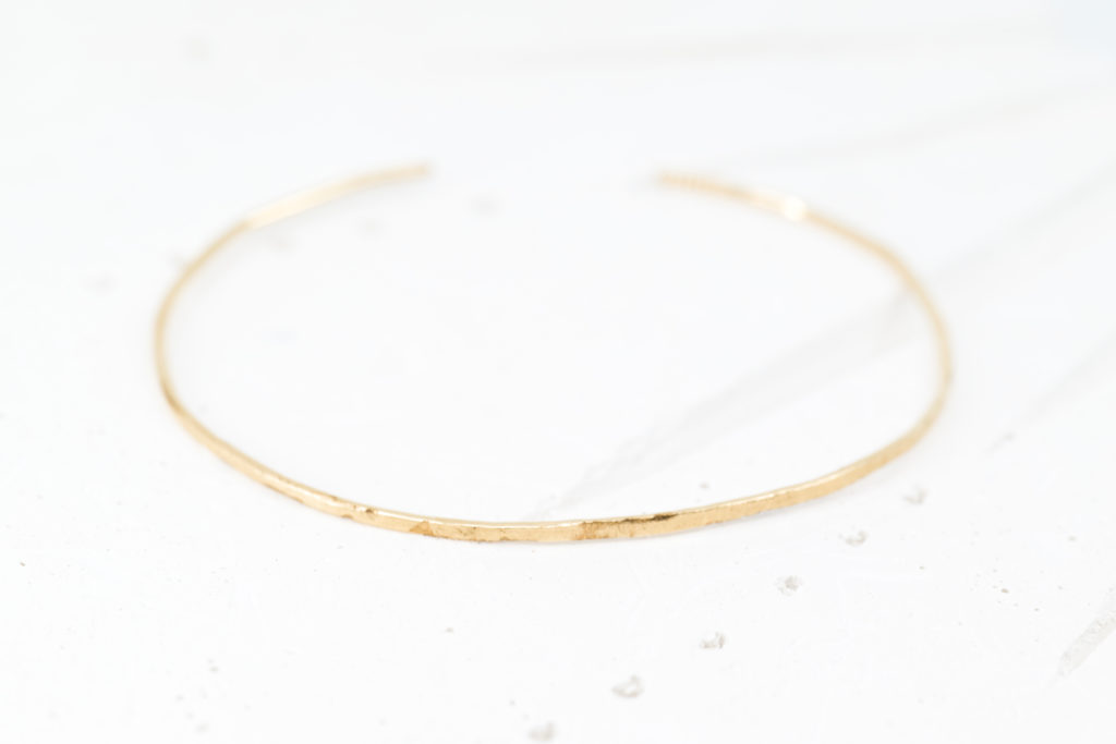 Jonc en Gold-Filled Sillage n°2