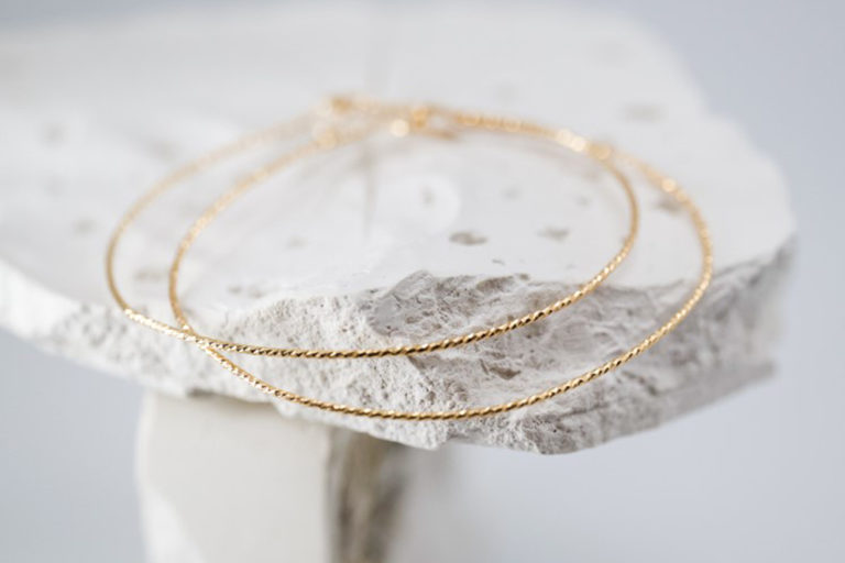 Jonc en Gold-Filled Sillage n°1