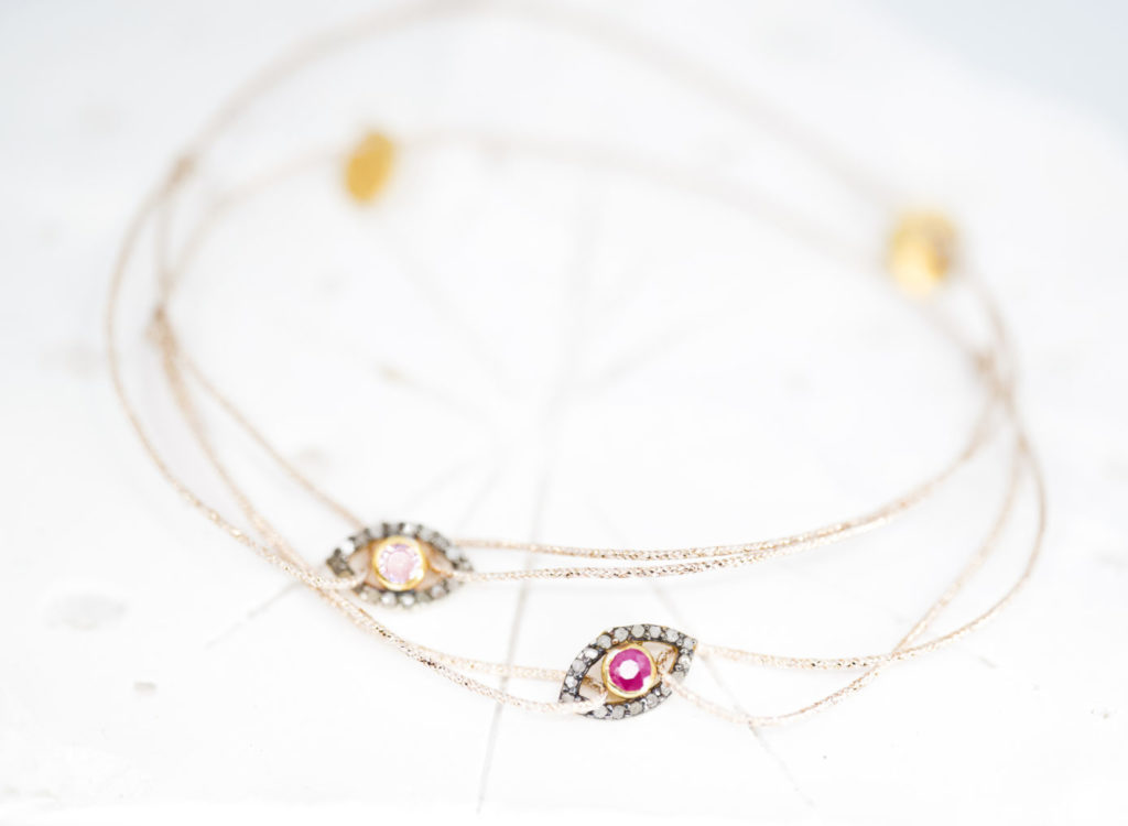 Bracelet cordon Ruby Eyes – Image 2