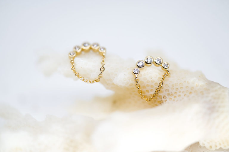 Boucles d'oreilles Moon
