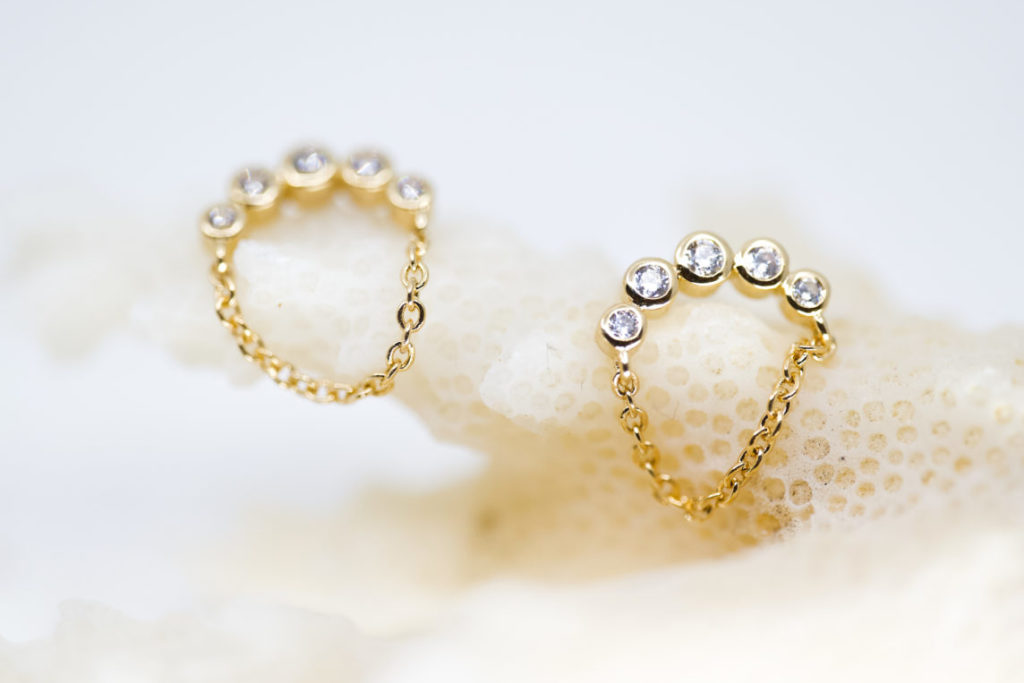 Boucles d'oreilles Moon