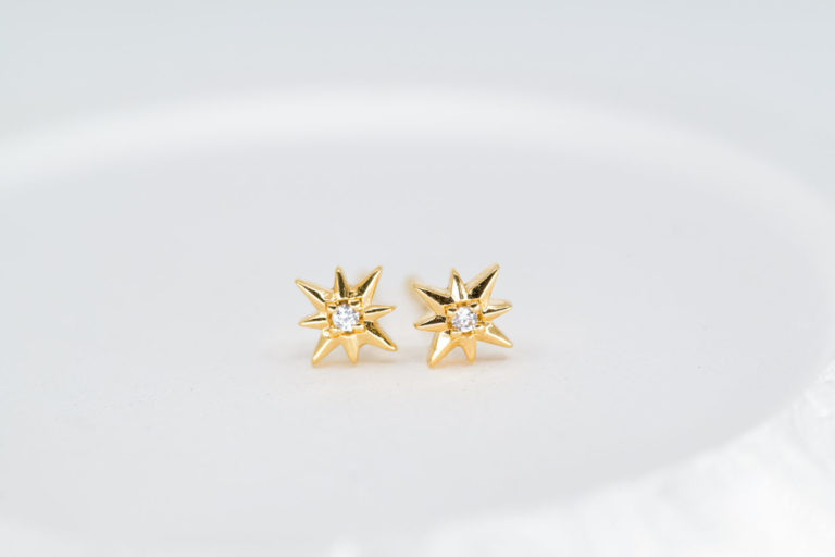 Boucles d'oreilles Little Twin Star