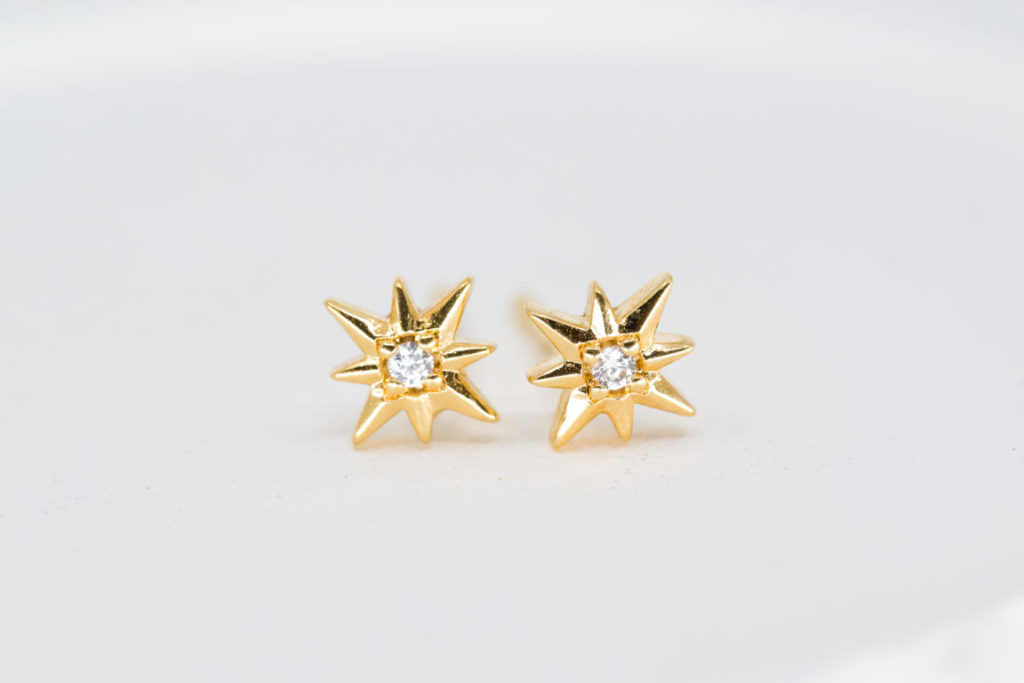 Boucles d'oreilles Little Twin Star