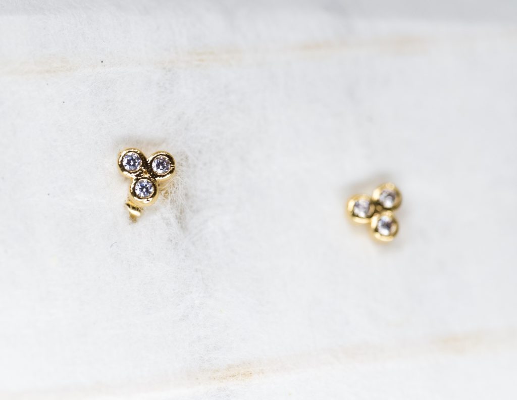 Boucles d'oreilles Cosmos