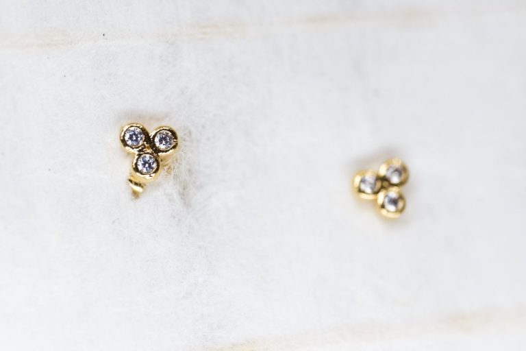 Boucles d'oreilles Cosmos