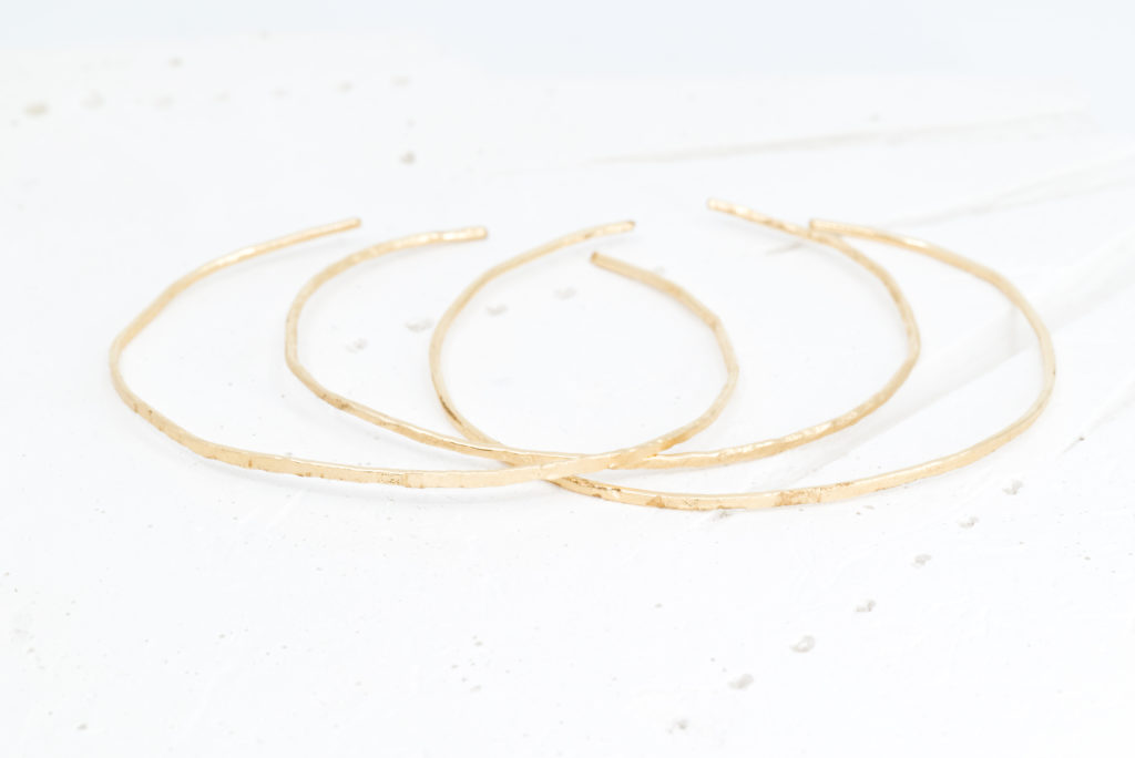 Jonc en Gold-Filled Sillage n°2 – Image 2