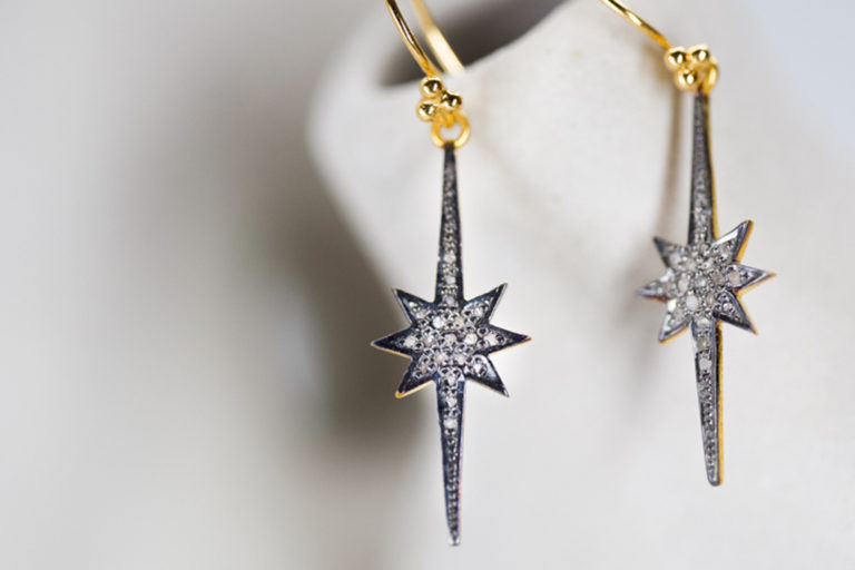 Boucles d'oreilles Falling Star