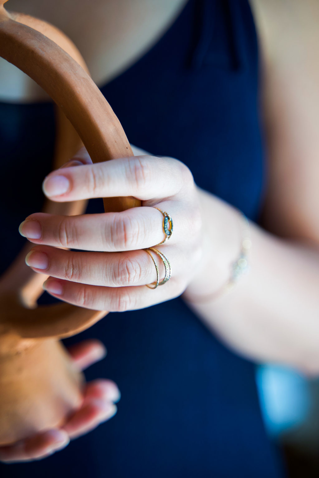 Bague fine en Gold-Filled – Image 3