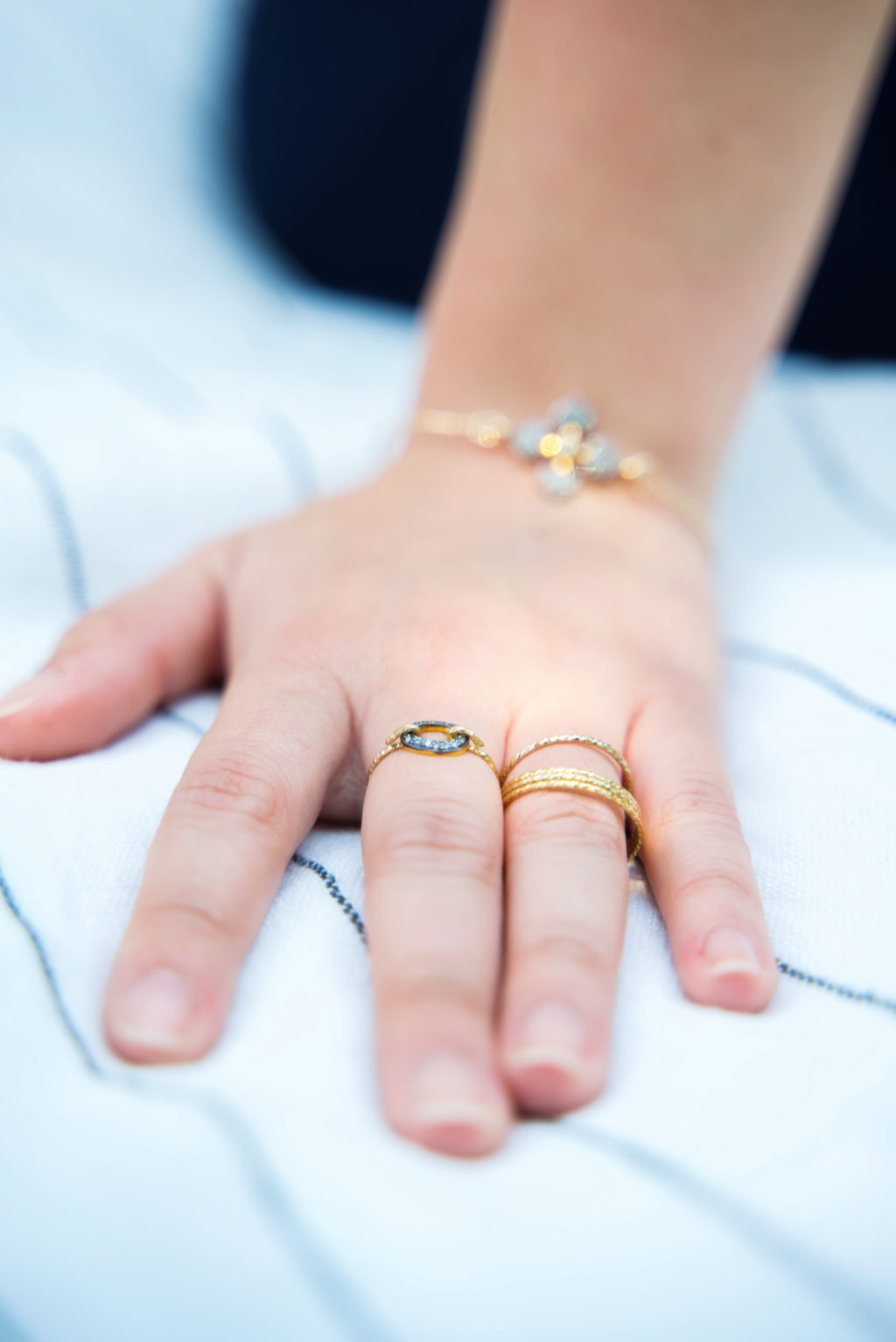 Bague fine en Gold-Filled – Image 2