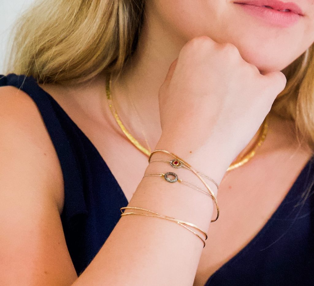 Jonc en Gold-Filled Sillage n°2 – Image 3